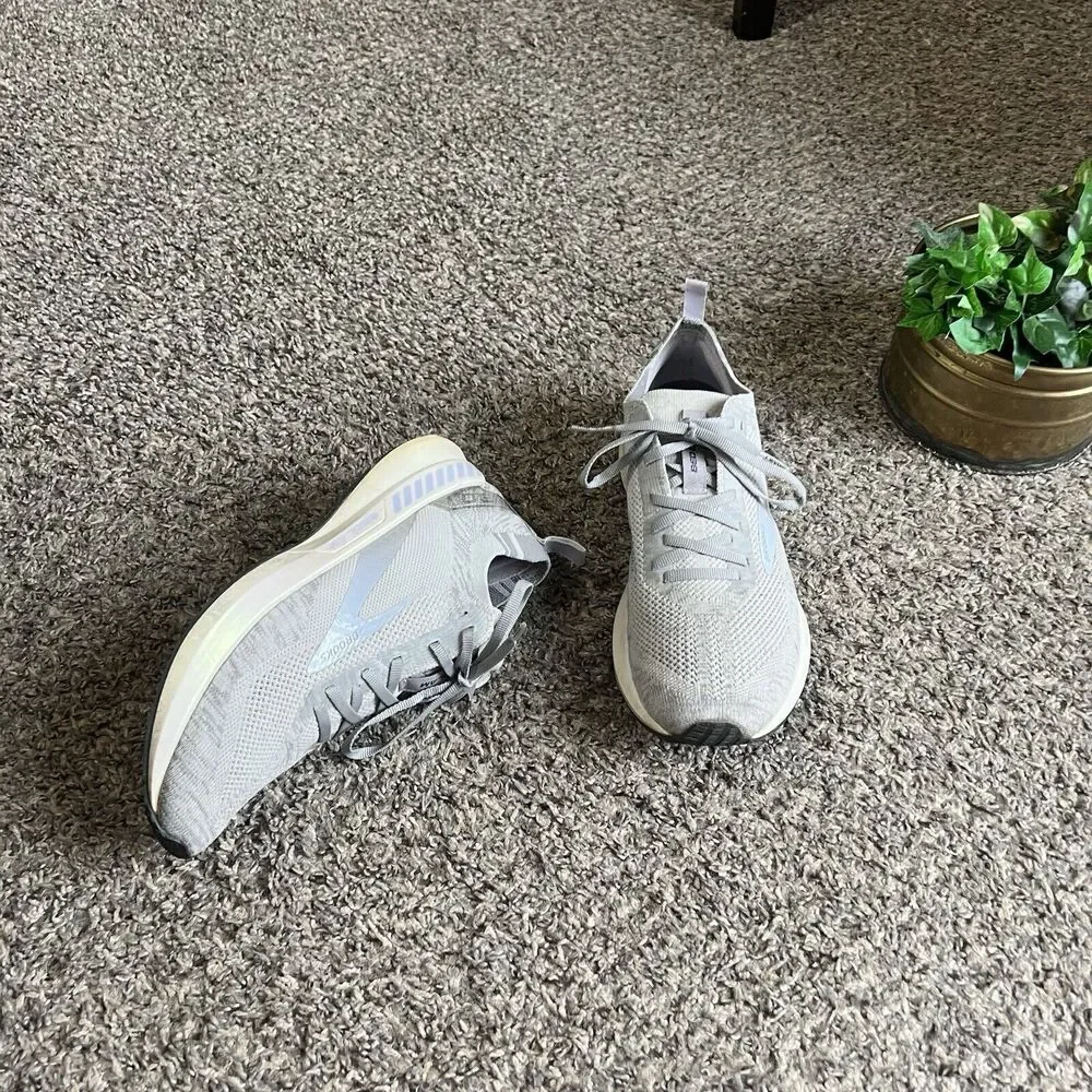 Brooks Bedlam 3 Gray Purple Running Shoes 1203301B083 Women’s Sz 8.5 B